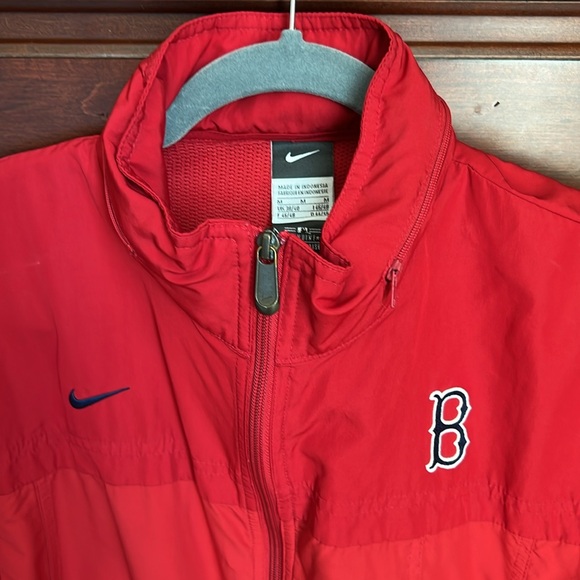 Nike Boston Red Sox Lightweight Jacket Red Medium - Picture 3 of 9